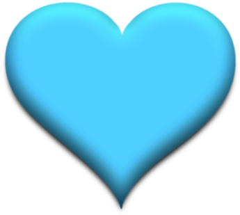 Or Sometimes You Will Get A Random Question Without - Heart Blue Icon (350x350)