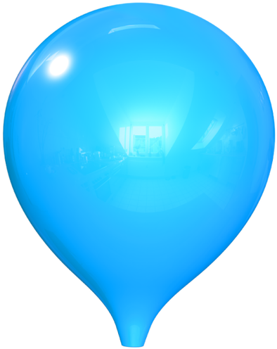 Turquoise Balloon (500x500)