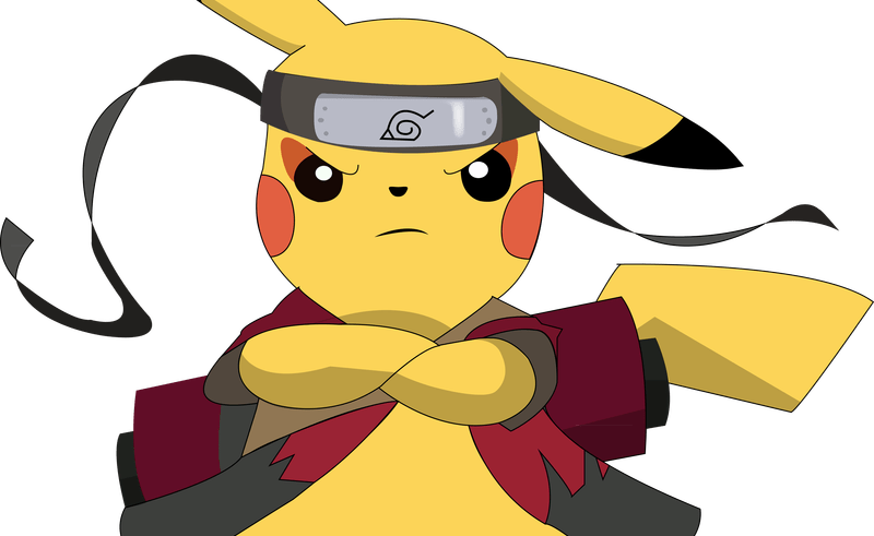 Pikachu Sennin By Edumander On Deviantart Dope Pinterest - Pikachu Naruto (1368x855)