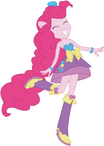 Magic, My Little Pony, And Pony Image - Pinkie Pie Equestria Girls Prom (500x500)