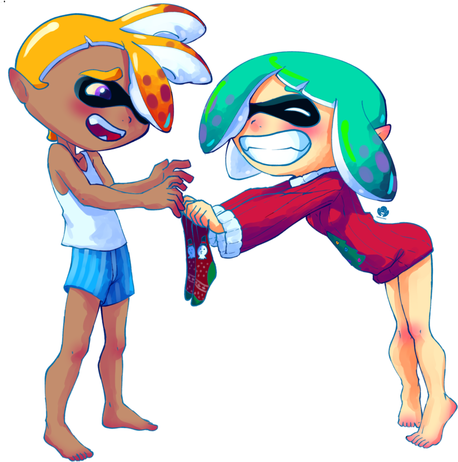 Sweater Or Socks By Halem1991 Sweater Or Socks By Halem1991 - Splatoon Sweater And Socks (1024x1024)