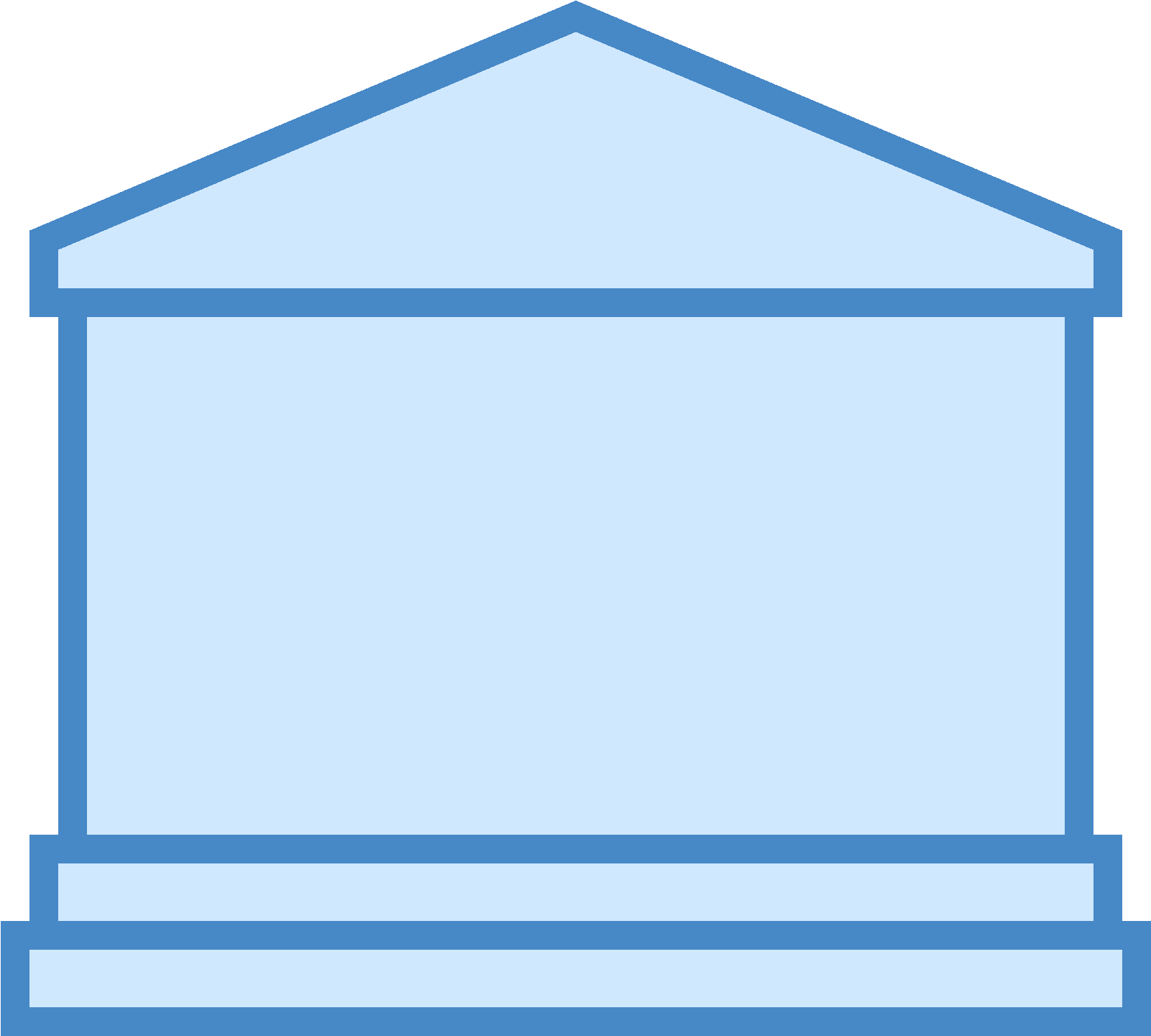 Museum Icon - Garage Clip Art (1600x1600)