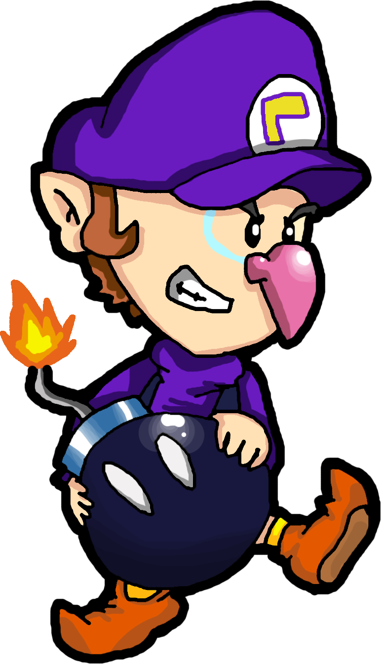 Baby Trouble - Waluigi Baby (772x1345)