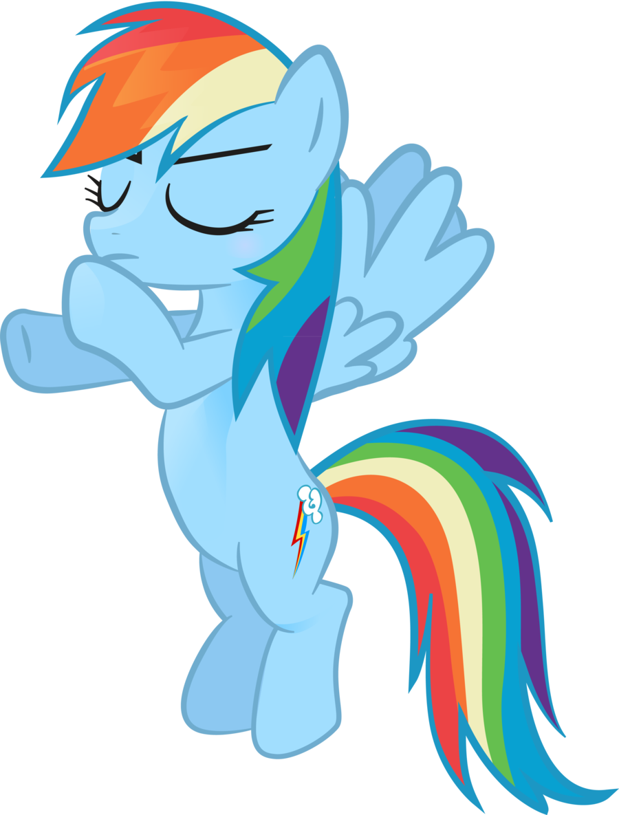 Rainbow - Rainbow Dash By Angry (900x1185)