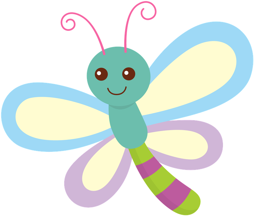 Dragonfly Clipart Firefly - Bichinho Jardim Png (2515x2073)