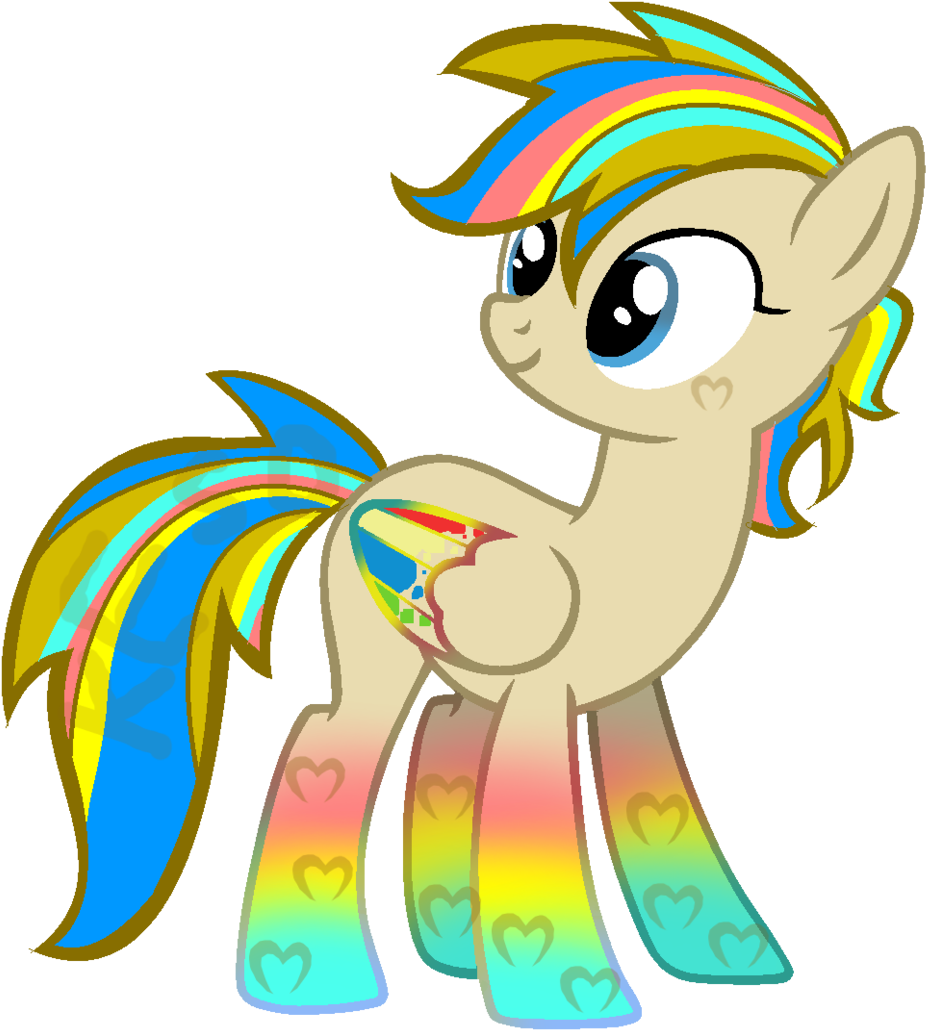 Creative Spirit Rainbowfied By Xsecretgirl Creative - My Little Pony Creative (1024x1116)