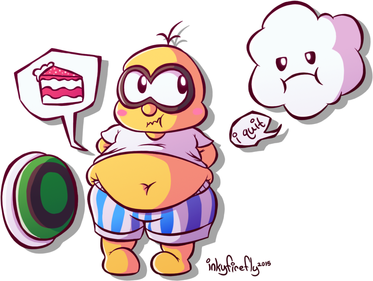 Lakitu But Huge - Cartoon (1280x976)