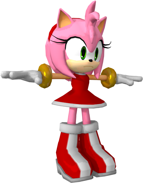 Download Zip Archive - Amy Rose Sonic Runners (750x650)