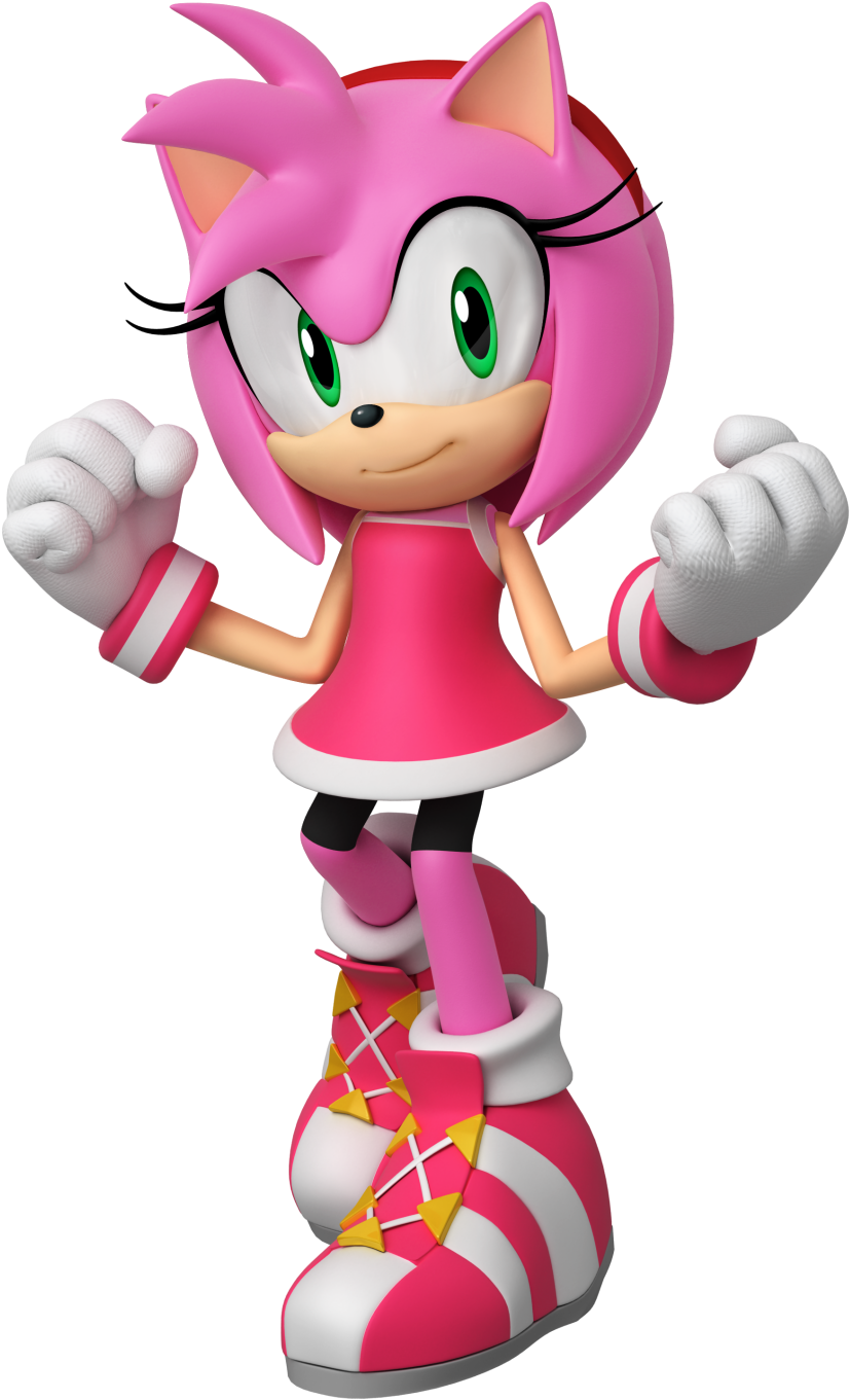 Gallery » Official Art » Amy Rose » Mario & Sonic Standard - Amy Rose Mario And Sonic (1000x1418)