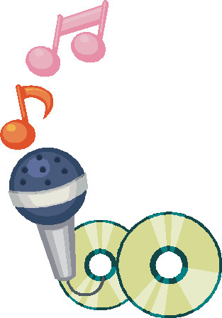 A Karaoke Contest Will Be Held At The Boren Community - Clip Art (313x448)