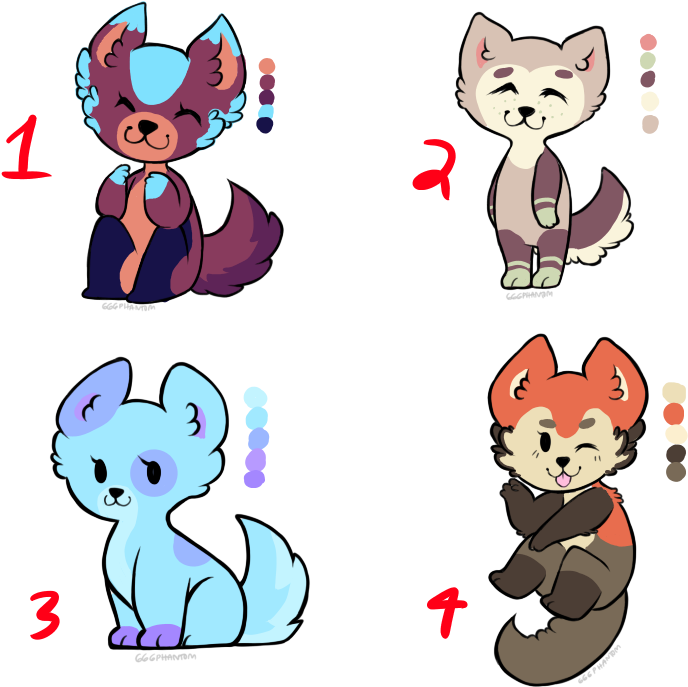 [open]chibi Dog Adopts - Cartoon (800x755)