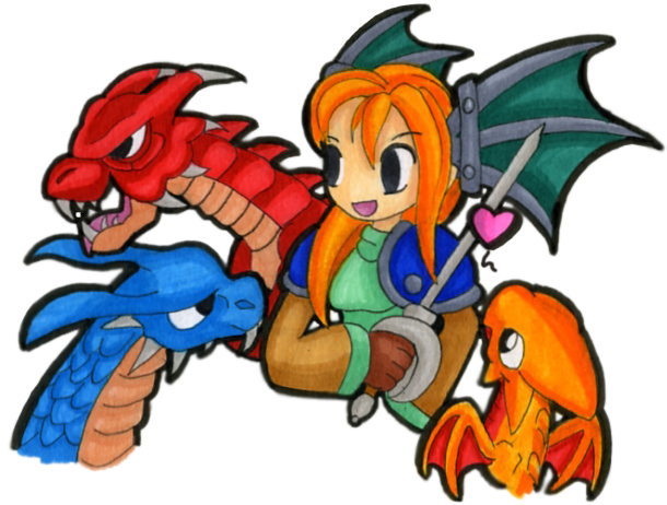 Ogre Battle 64 Dragon Master And Dragons By Zargata - Ogre Battle 64 Art (744x480)