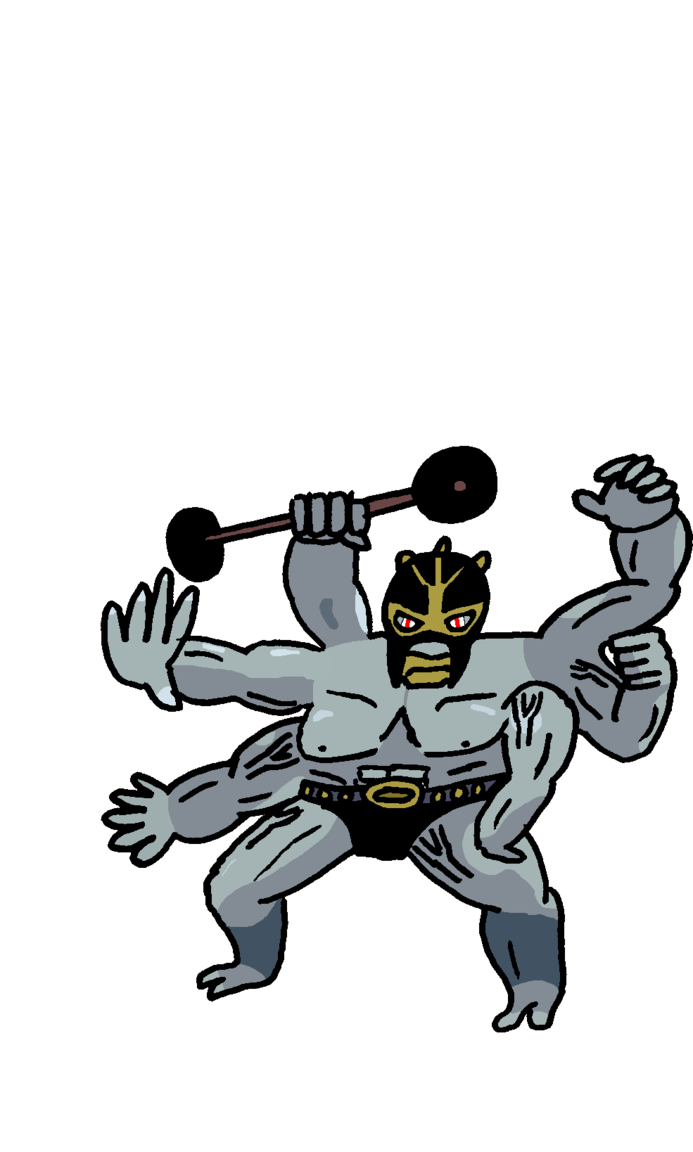 Mega Machamp By Ogre-lord3 - Machamp (693x1152)