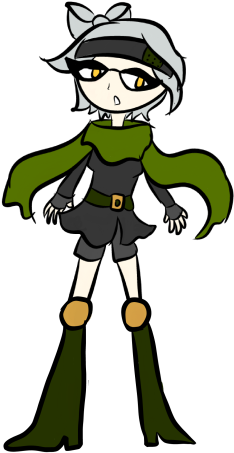 Ninja Marie By Magicianofmysteries - Cartoon (263x468)