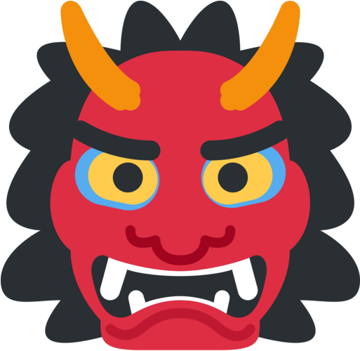 Twitter - Ogre Japonais Emoji (512x512)