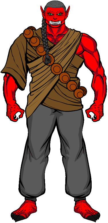 The Shinto Ogre By Amanacer-fiend0 - Illustration (377x779)