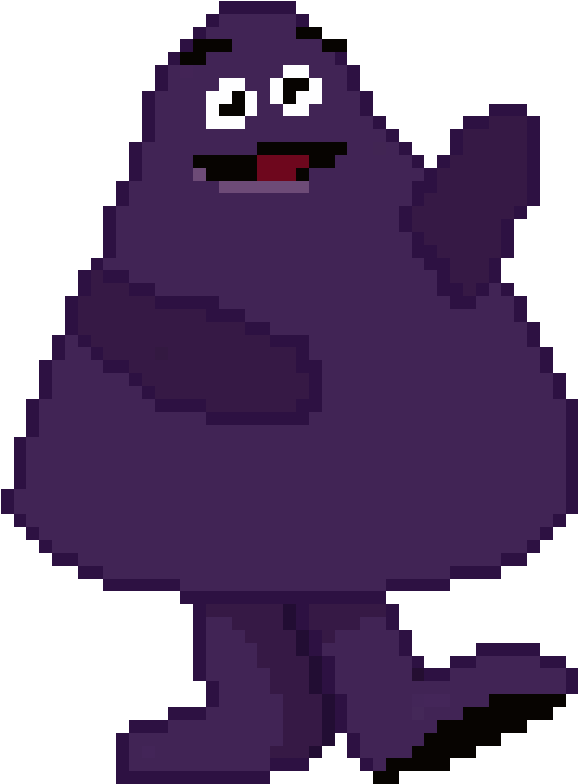 Grimace By Pokemon Ogre Green - Pokémon (840x823)