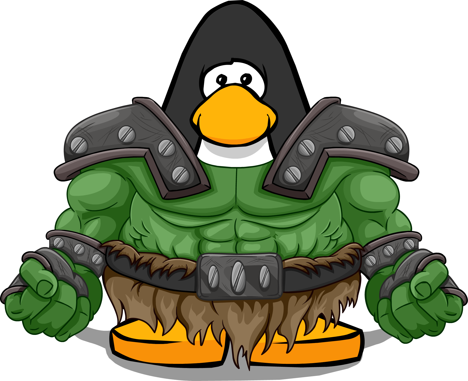 Armored Ogre Costume From A Player Card - Game (1906x1554)