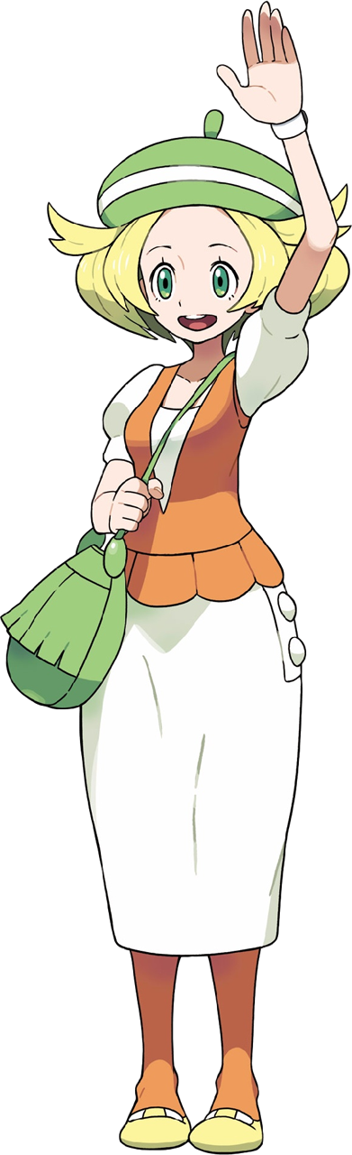 A Rare Anime And Non-mature Example, - Pokemon Black And White Bianca (391x1280)