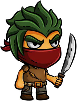 Thug Royalty Free Game Art Character - Cartoon (600x500)
