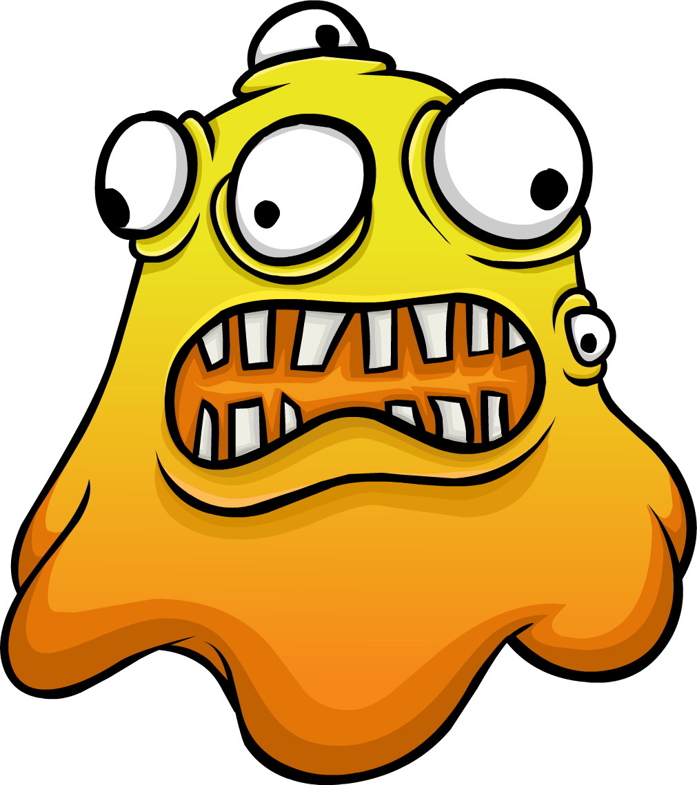 Orange Blob - Blob Icon (1011x1139)