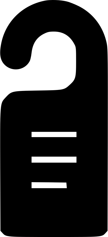 Hotel Service Do Not Disturb Comments - Stairs (448x980)