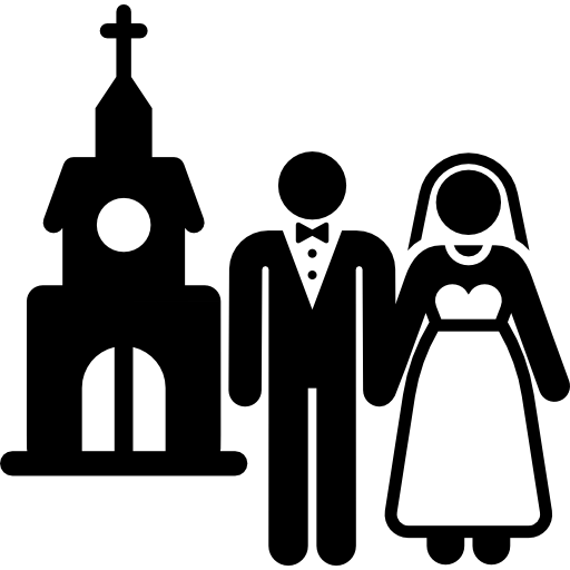 Wedding Free Icon - Icon Of A Wedding (512x512)