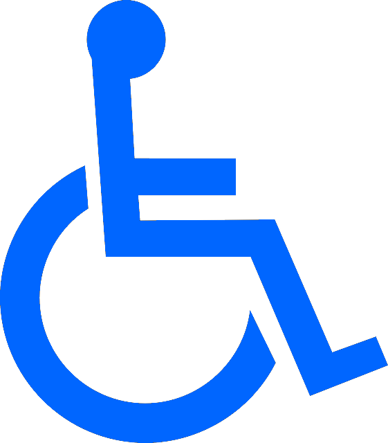 Service Is Fully Accessible - Wheelchair Symbol (561x640)
