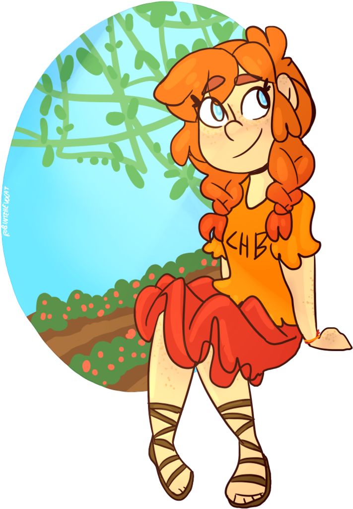 Amaryllis Stoll By Robintehevocat - Percy Jackson & The Olympians (744x1073)