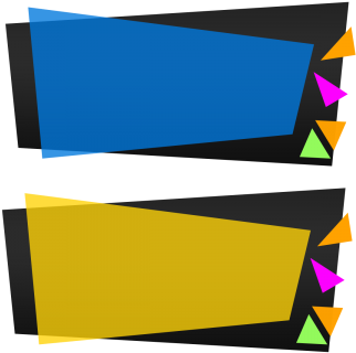 Vector Banner Free Templates, Vector Banner Ribbon, - Adobe Photoshop (640x640)