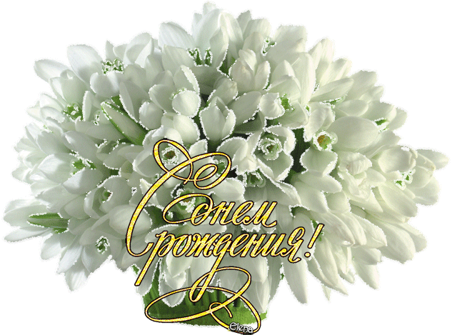 Цветы В День Рождения - Soft Flower With White Background (650x468)