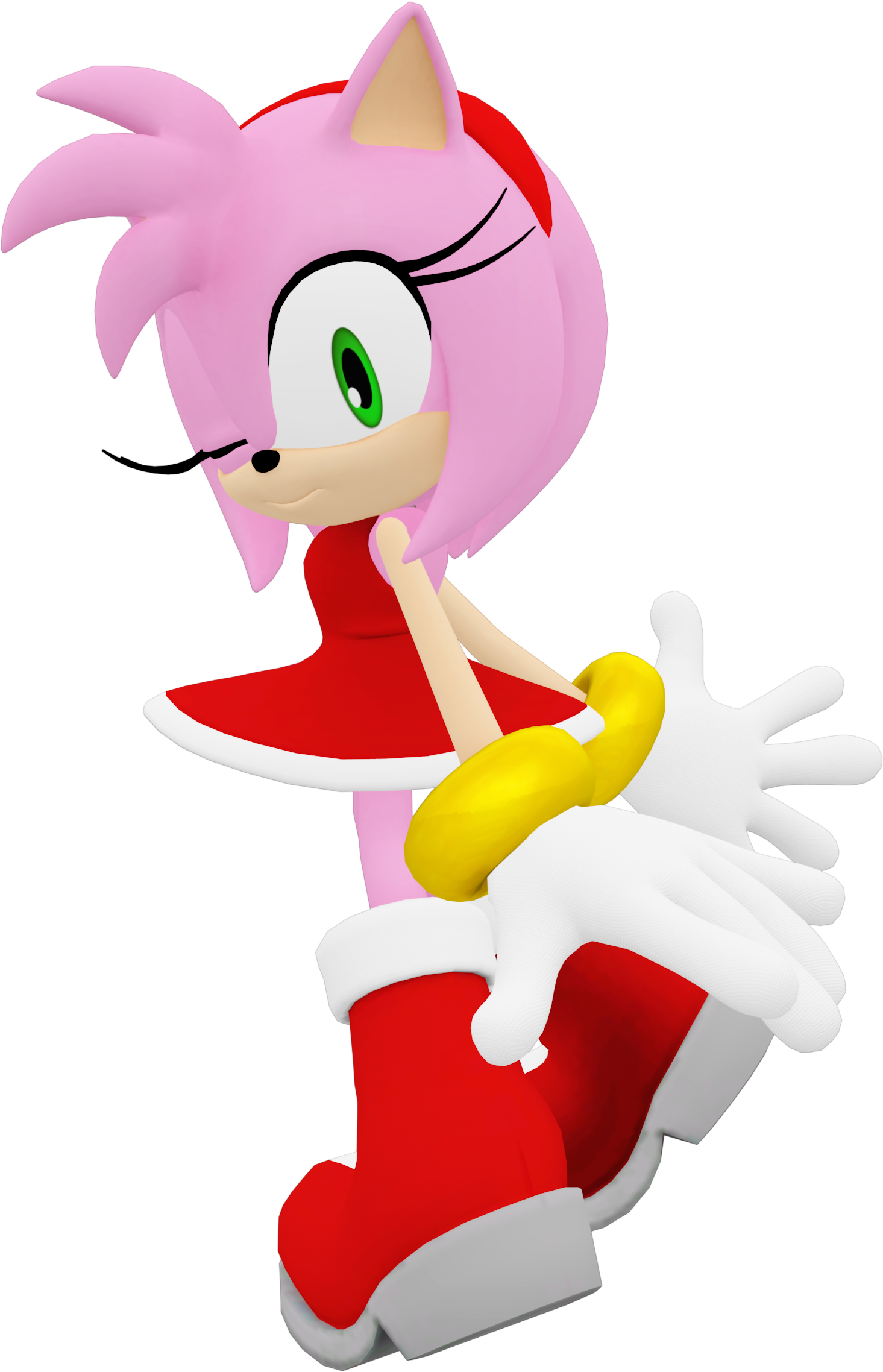 Amy Rose 2017 Render By Detexki99 - Amy Rose Render (2500x2500)
