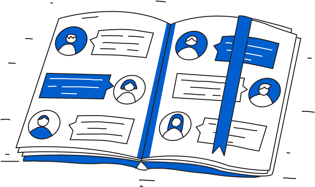 The Concept Of Bookmarking - Illustration (1200x752)
