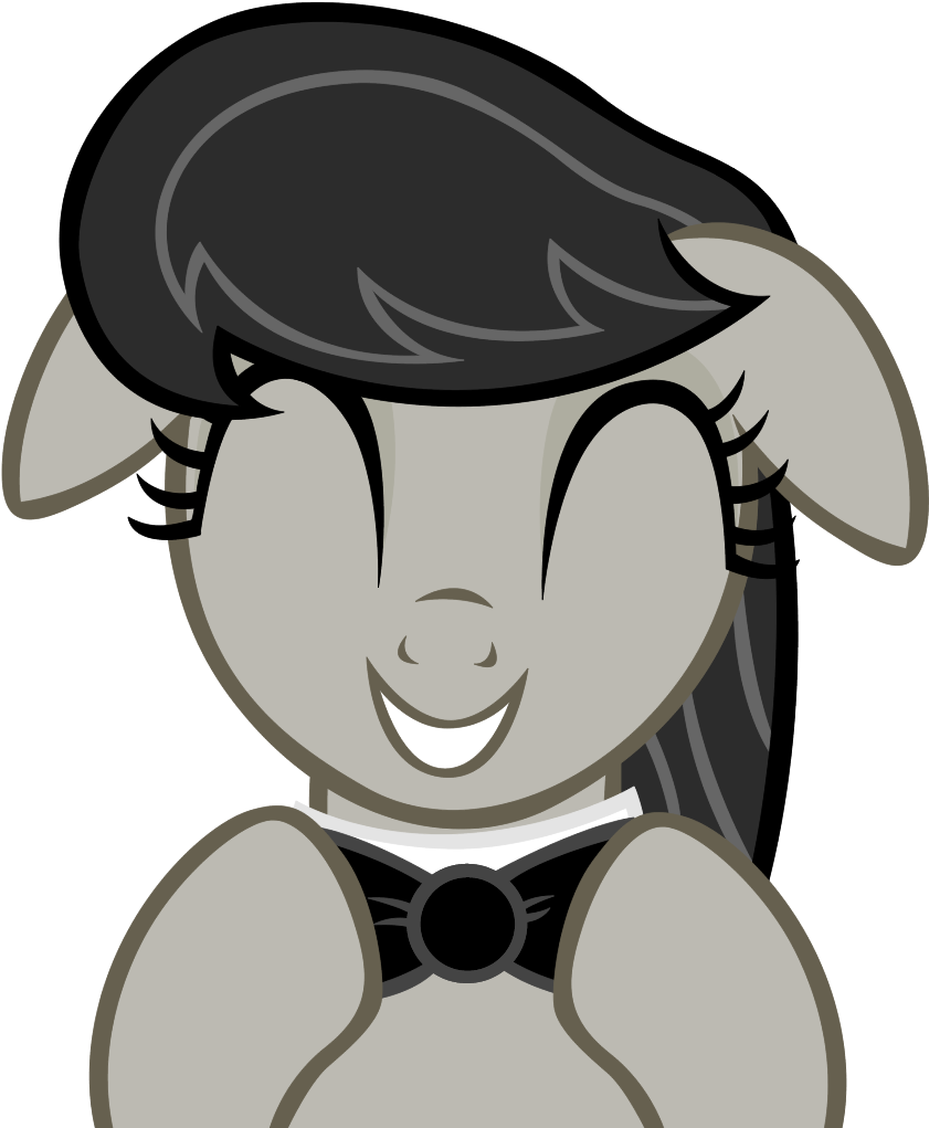 Dtkraus, Bowtie, Cute, Eyes Closed, Floppy Ears, Grayscale, - Cartoon (1024x1024)