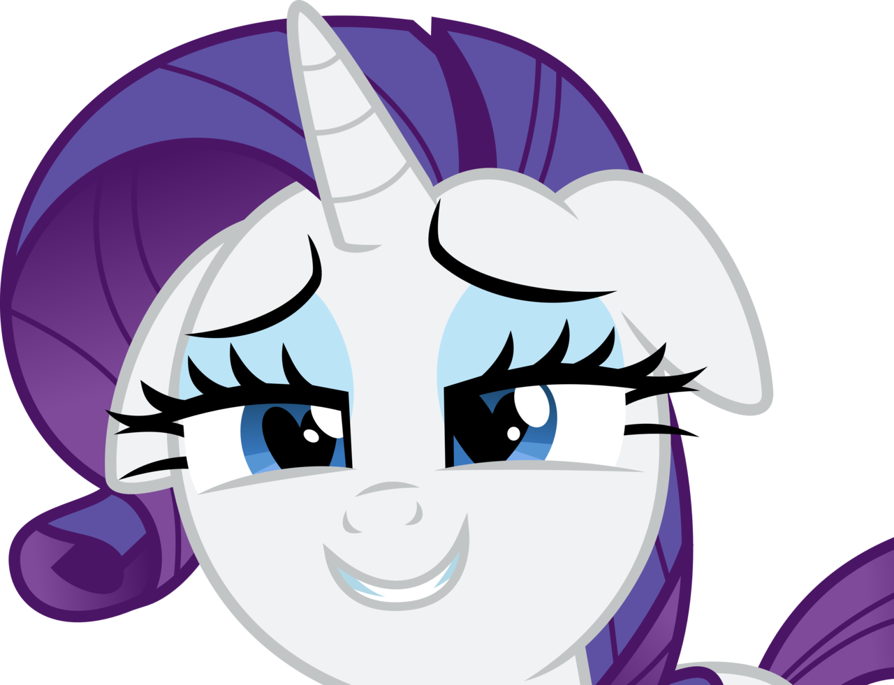 Missbeigepony, Bedroom Eyes, Floppy Ears, Grin, Heart - My Little Pony Rarity In Love (1280x981)