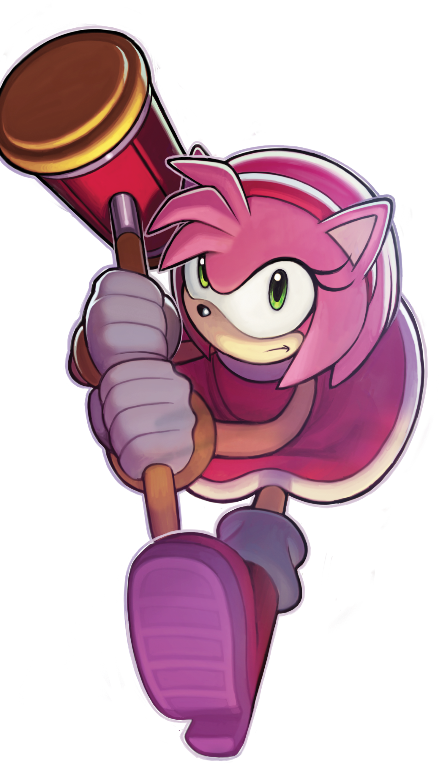 Amy Rose - Sonic Chronicles The Dark Brotherhood Amy (1477x2615)