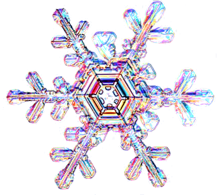 A Digital Snowflake For Scrapbooking - Art (435x386)