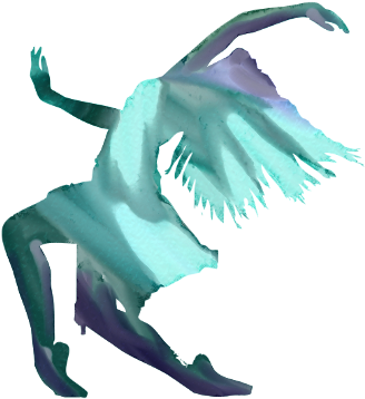 Ballet 2 - - Dancer Vector (418x434)