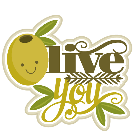 Olive You Svg Scrapbook Title Svg Cutting File Olive - Miss Kate Cuttables Scrapbook Titles Little Lady (432x432)