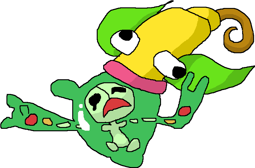 Reuniclus Is Weepinbell's Best Friend By Yaypandanom - Cartoon (851x567)