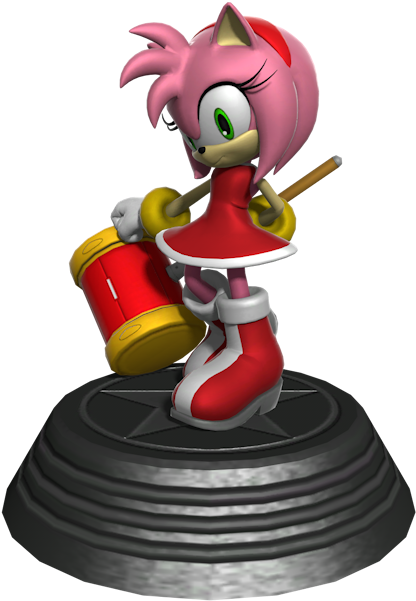 Download Zip Archive - Amy Rose Statue (750x650)