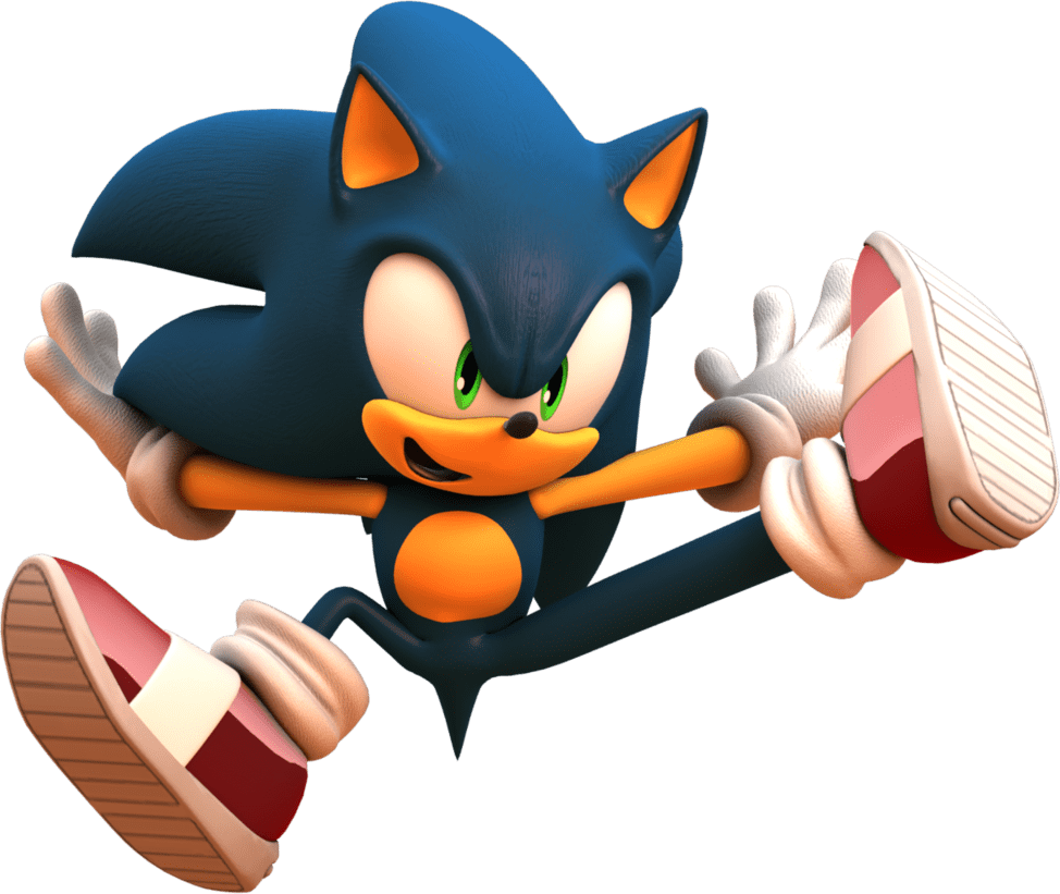 Sonic The Hedgehog Render (974x821)