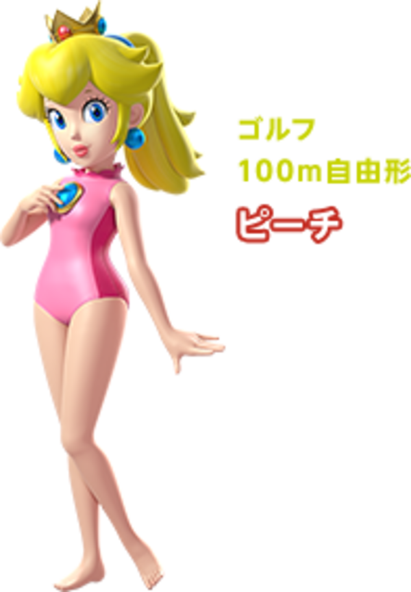 Peach At The Rio 2016 Olympic Games Super Mario Know - Super Mario Princess Peach (600x865)
