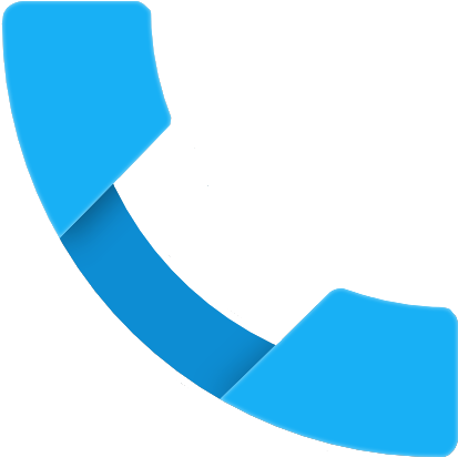 Phone Icon Android Lollipop Png Image - Icon Cell Phone Blue (512x512)