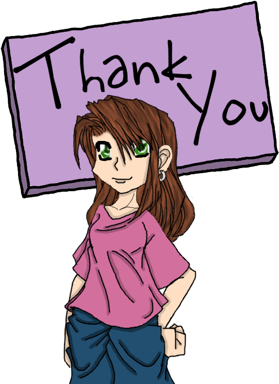 Thank You Gift - Cartoon (553x750)