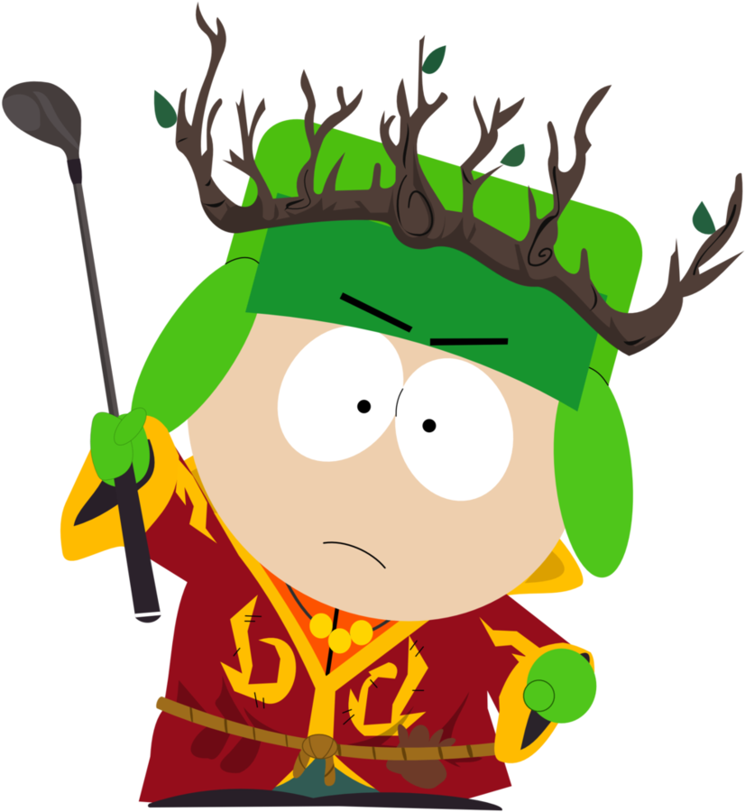 Kyle The Druid By Dasarchie - South Park The Stick Of Truth Kyle (858x931)