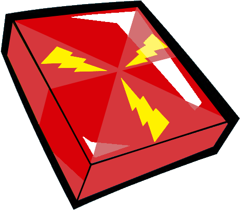 Lighting/infernite Cubit By Digiponythedigimon On Deviantart - Triangle (529x448)