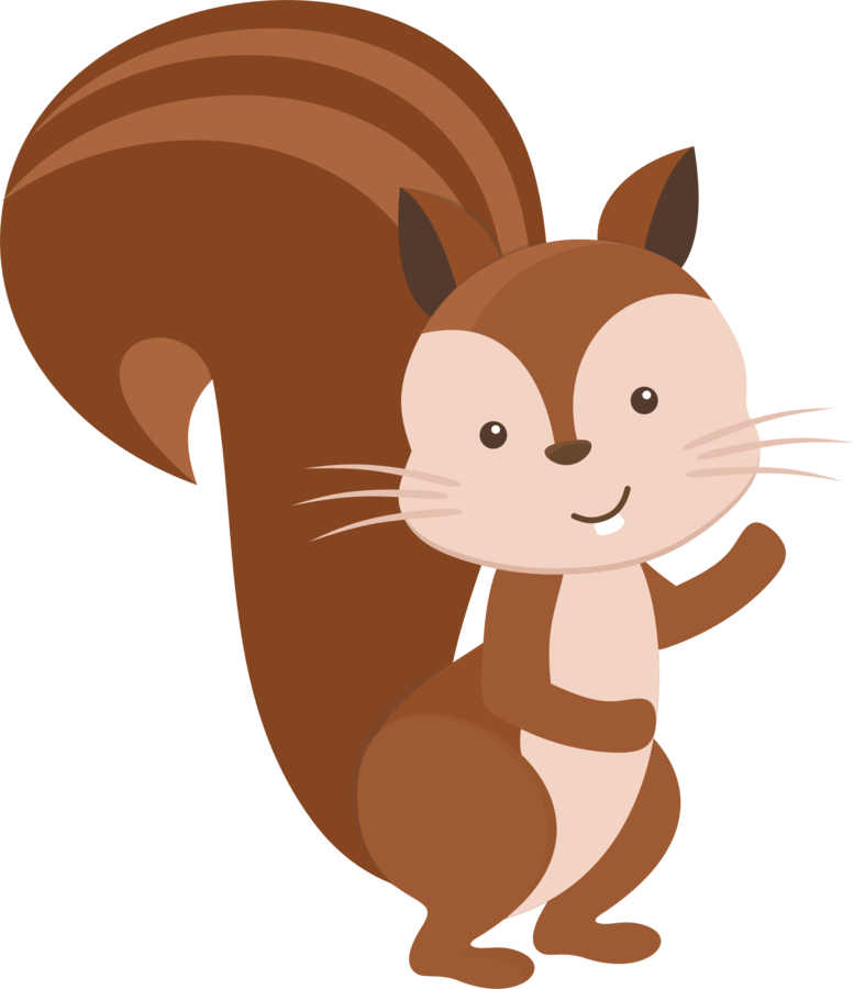 Chipmunk Clip Art - Cute Squirrel Clip Art (777x900)