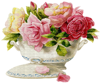 Eb Victorian Flower Vases - Png Victorian Flower Png (400x400)