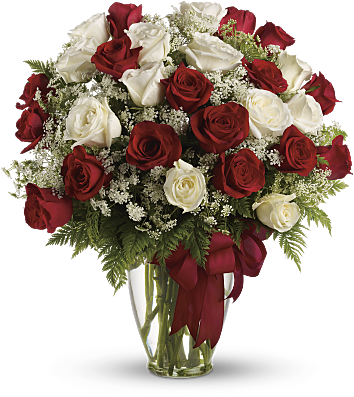 Love's Divine Bouquet - Flowers Bouquet For Anniversary (400x400)